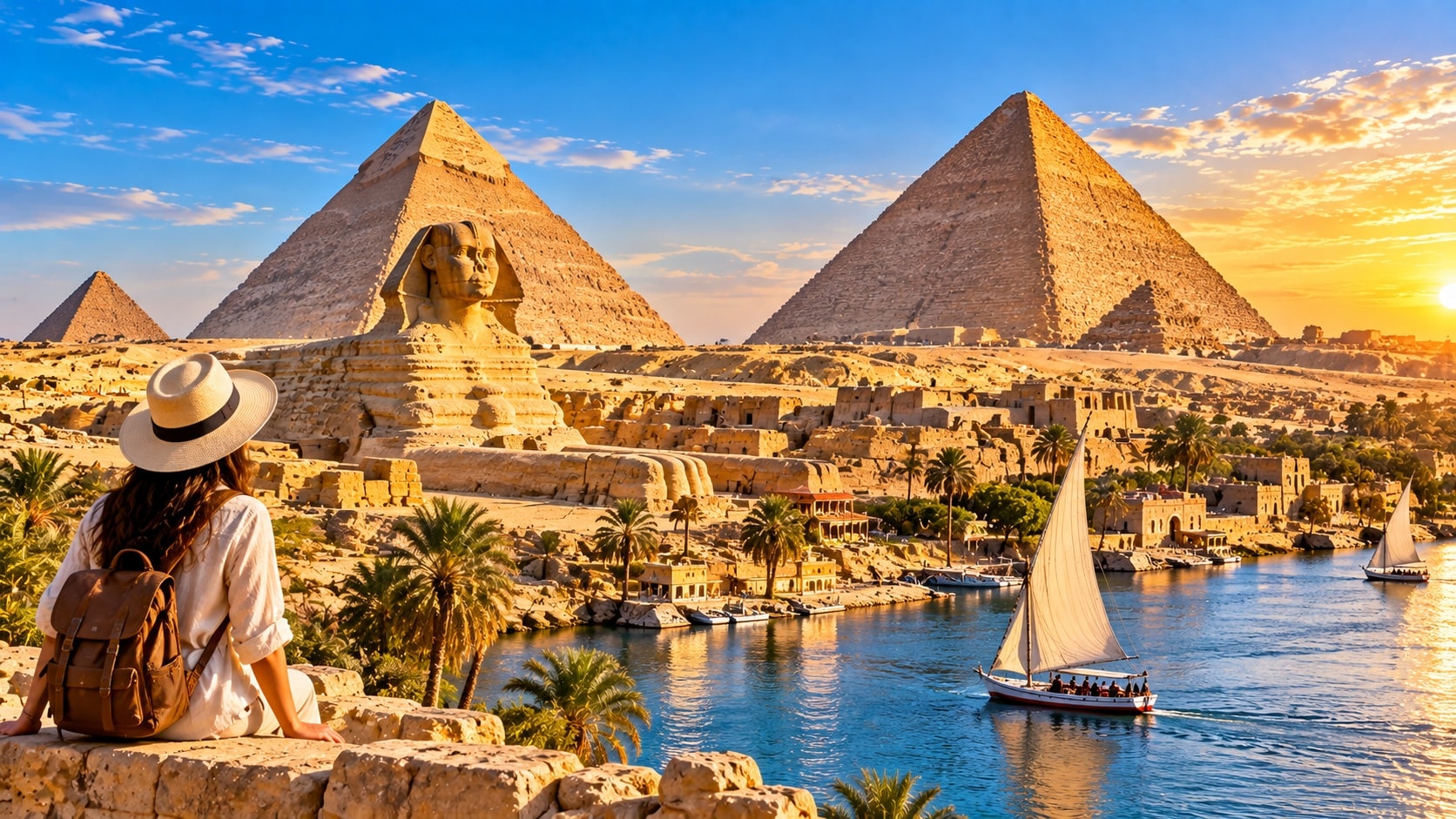 Discover travel — Japan · Egypt · Peru
